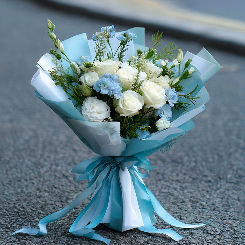 How much is the bluebell flower for Sembawang Valentine's Day